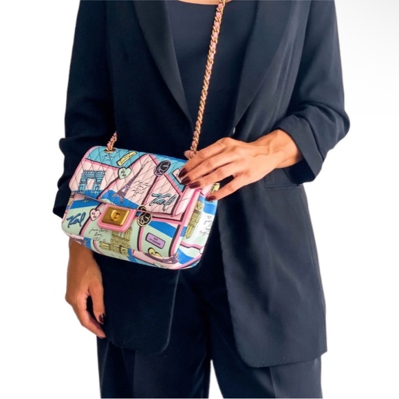 Karl Lagerfeld Multicolor Crossbody Bag - Picture 2 of 6